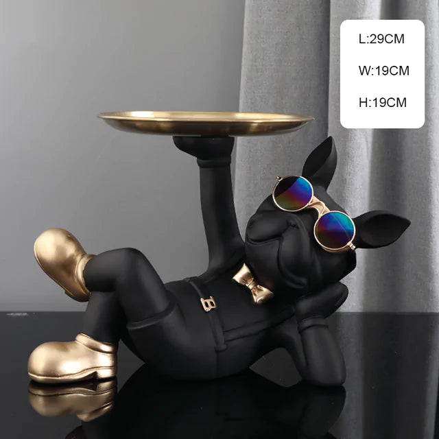 Decorative French Bulldog Statue