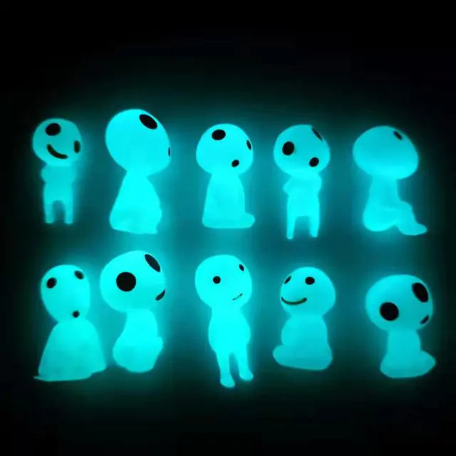 Luminous Garden Ornaments Set 10 - blue