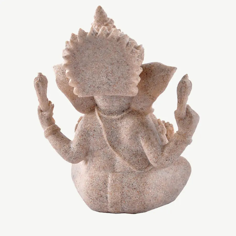 Fengshui Buddha Sandstone Sculpture Home Decor Crafts