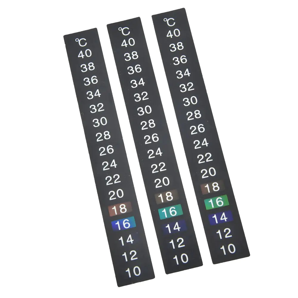 °C Stick-on Thermometer 1x 3x 5x