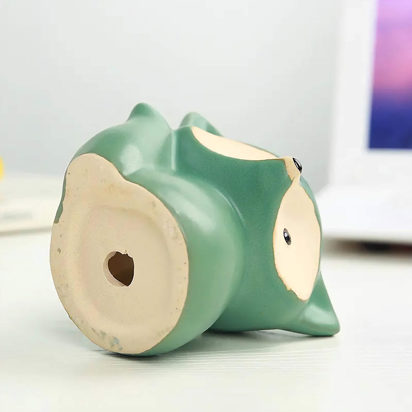 Ceramic Fox Pot Planter