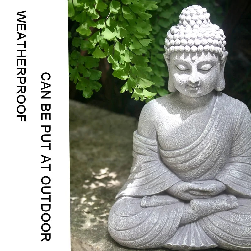 Vintage Garden Buddha Statue Indoor Outdoor