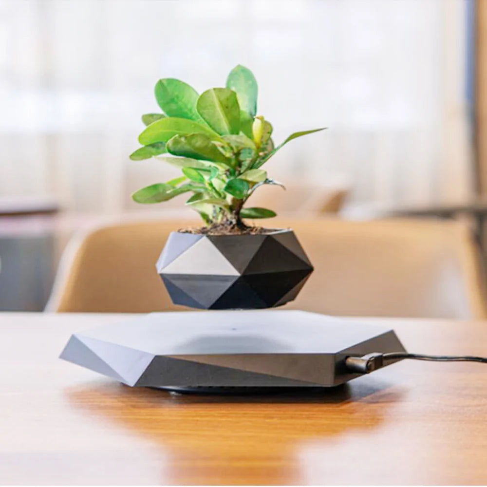 Floating Magnetic Levitating Pot Planter